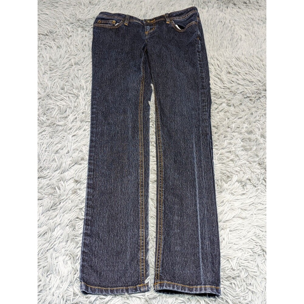 SO Women‎ Jeans Juniors Size 7 Low Rise Skinny Denim Stretch Measures 30x32